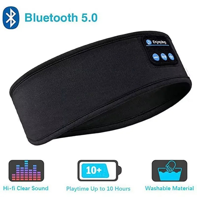 Sports Headband Bluetooth Earphones with Noise-Cancellation