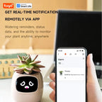 Tuya Pink Ivy Smart Planter with 7 Sensors and AI Chips
