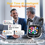Bluetooth Headphones Real Time Translation WJOY