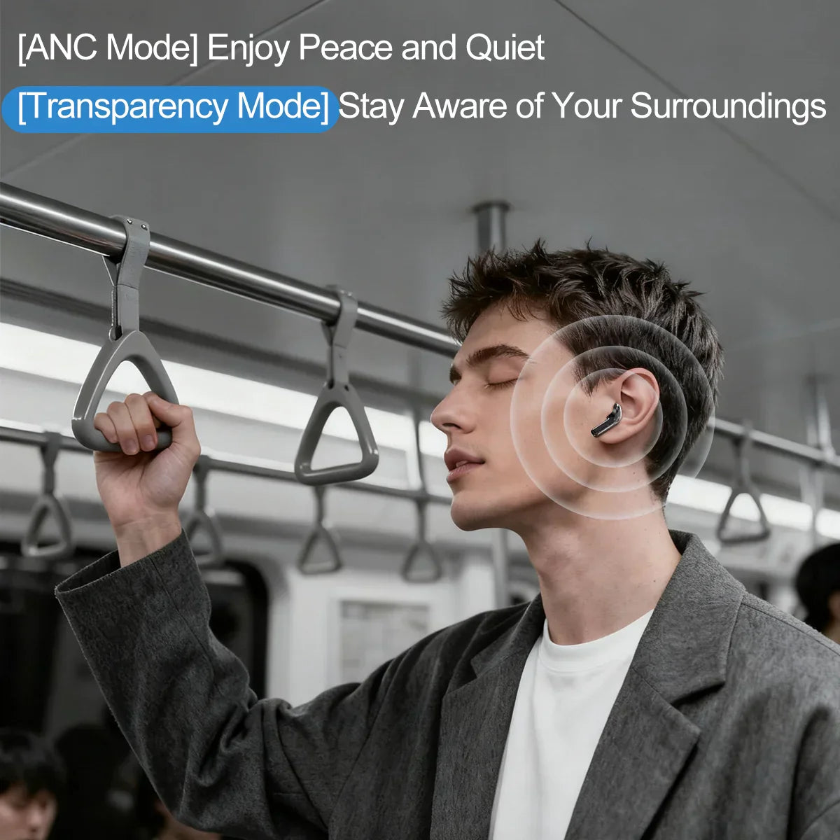 Bluetooth Headphones Real Time Translation WJOY