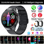 Smart Watch TK26 Blood Oxygen ECG Body Temperature by GUHUAVMI