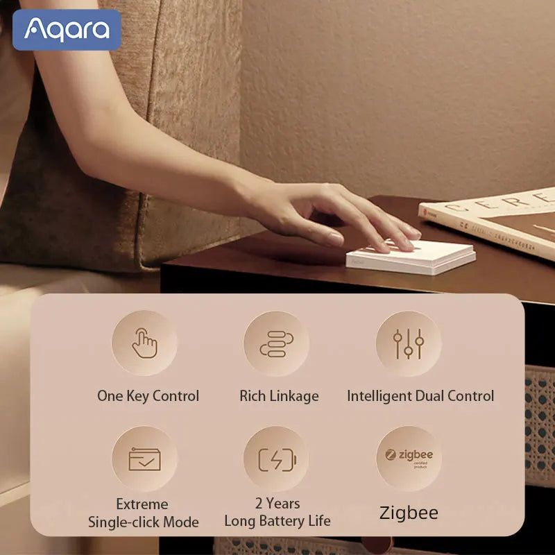 Aqara Smart Wall Switch E1 ZigBee Remote Control Light Switch