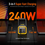 240W AOHI The Future Starship 27600mAh Power Bank Dark Gray