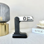 Plastic Modern Minimalist Perpetual Desk Calendar