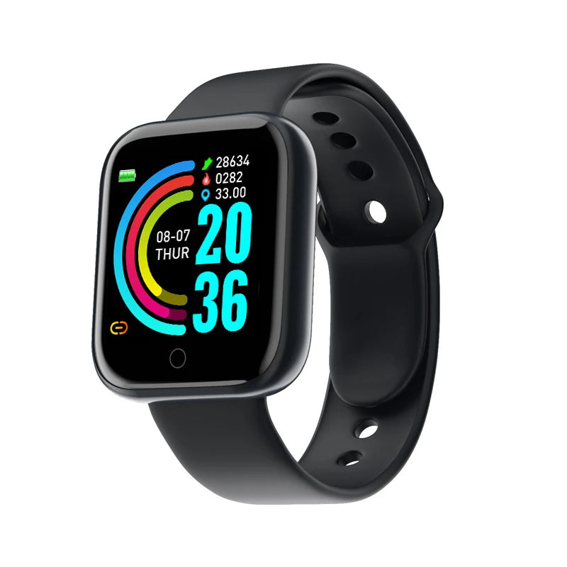 Y68 Smartwatch D20 Bluetooth Fitness Tracker for Men and Women