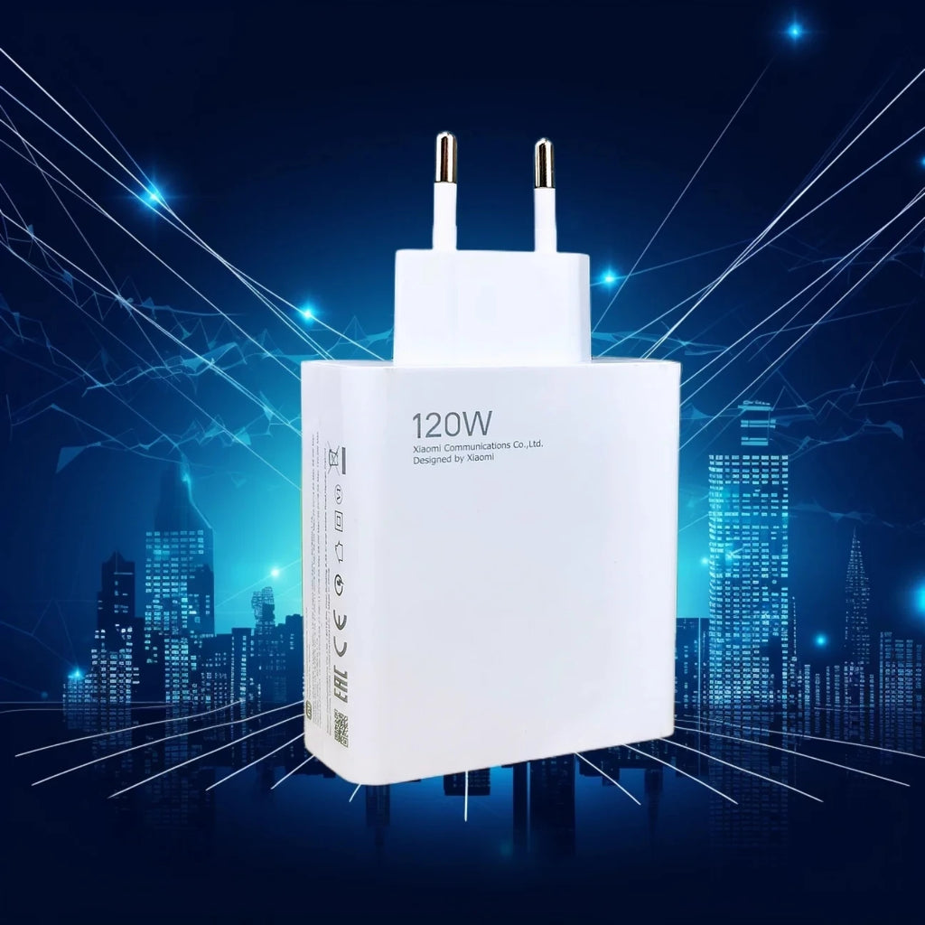 Xiaomi 120W Turbo Fast Charger Adapter for Redmi Note 11 12 13