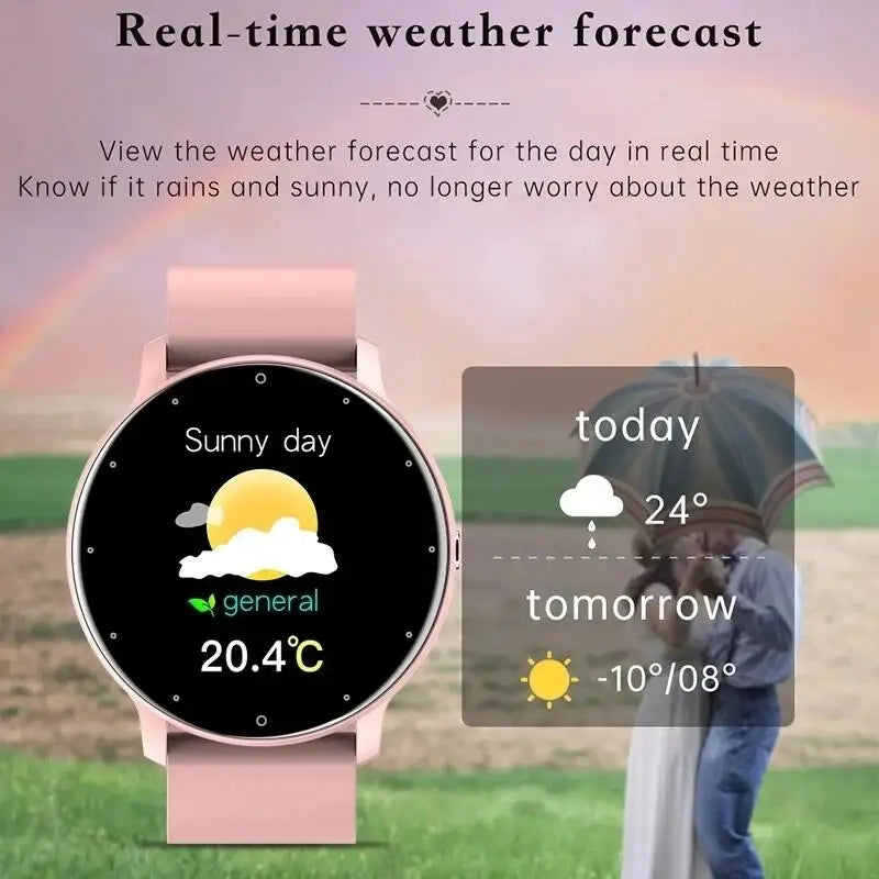 LIGE Smart Band Watch Waterproof Fitness Tracker for Women