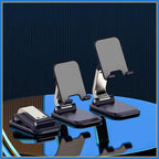 Foldable Stainless Steel Mobile Phone Stand for Tablets