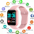 Y68 Smartwatch D20 Bluetooth Fitness Tracker for Men and Women