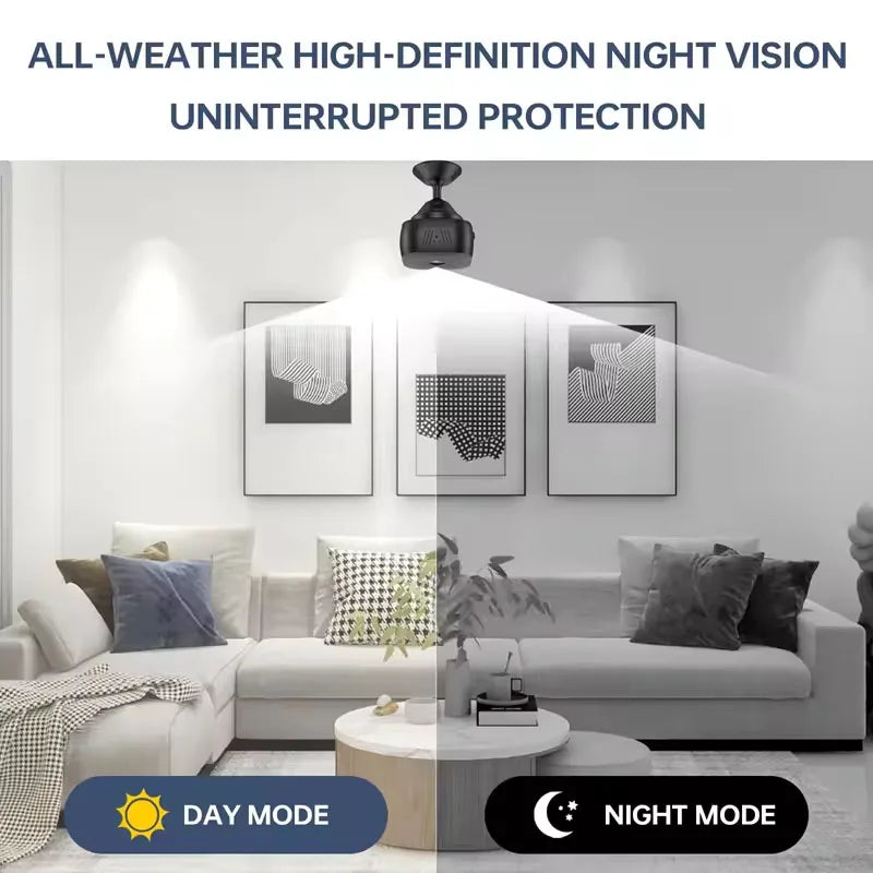 HD Mini Security Camera WiFi Night Vision Waterproof