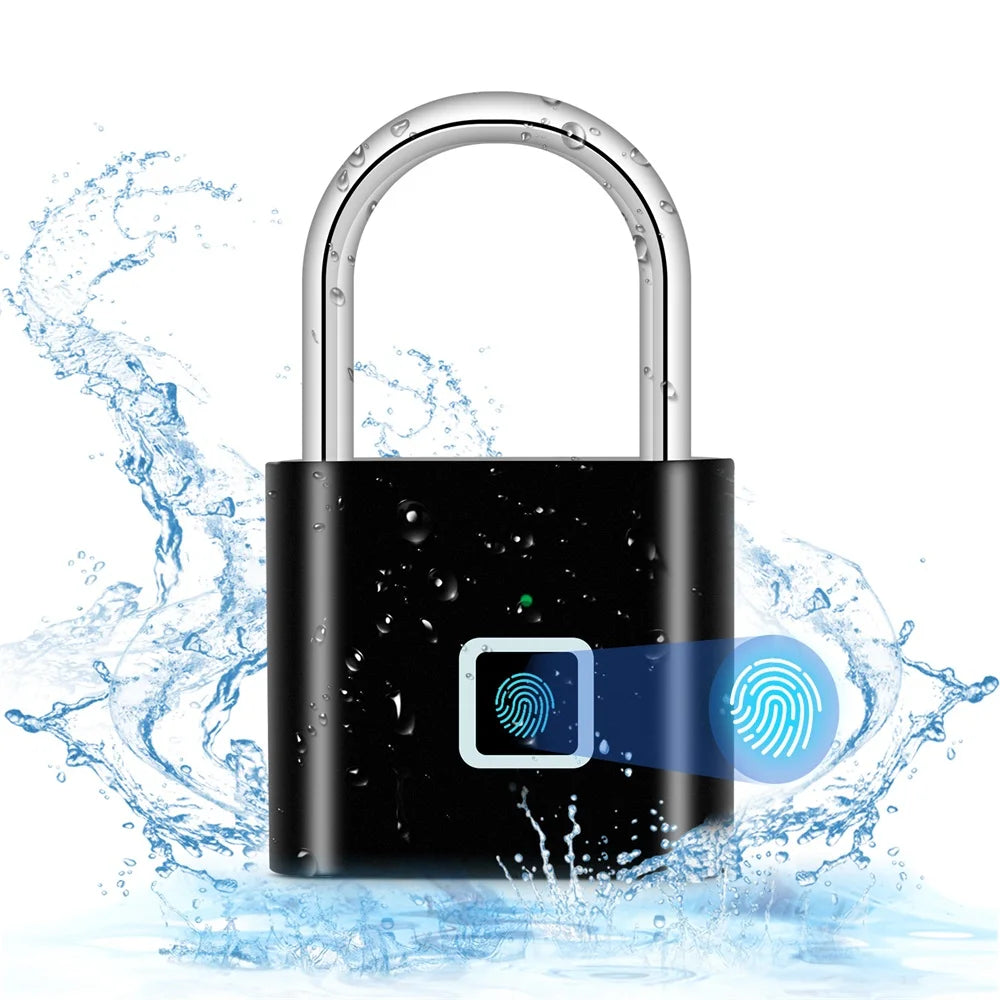Fingerprint Lock KERUI O11 Zinc Alloy USB Charging Waterproof