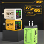 240W Type C Fast Charging Phone Power Adapter