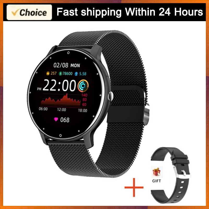 LIGE Smart Band Watch Waterproof Fitness Tracker for Women