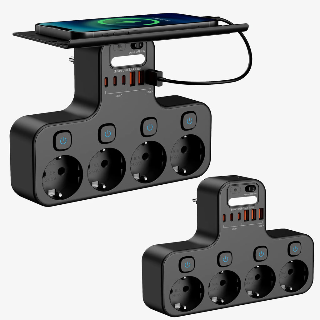 4000W Power Strip with USB C Ports by DODOYESANA