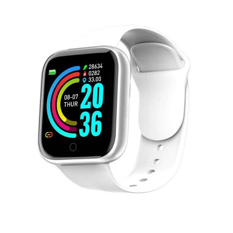 Y68 Smartwatch D20 Bluetooth Fitness Tracker for Men and Women