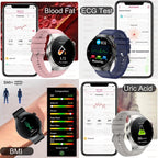 Smart Watch TK26 Blood Oxygen ECG Body Temperature by GUHUAVMI