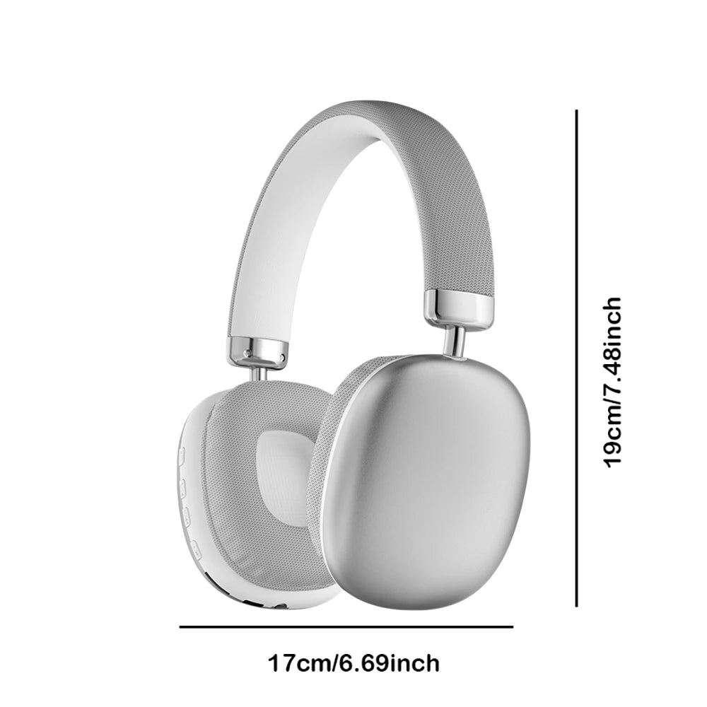 Bluetooth Headphones Over Ear HiFi Stereo Wireless Headset