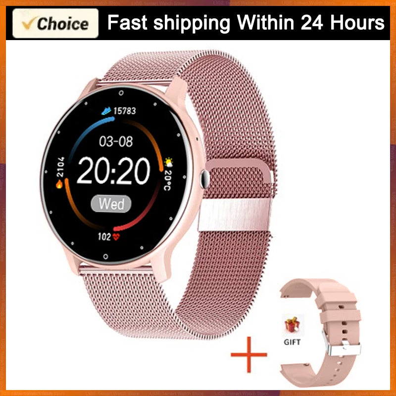 LIGE Smart Band Watch Waterproof Fitness Tracker for Women