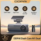 DDPAI Dash Cam N1 Dual Front and Rear Recording 1296P