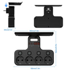 4000W Power Strip with USB C Ports by DODOYESANA
