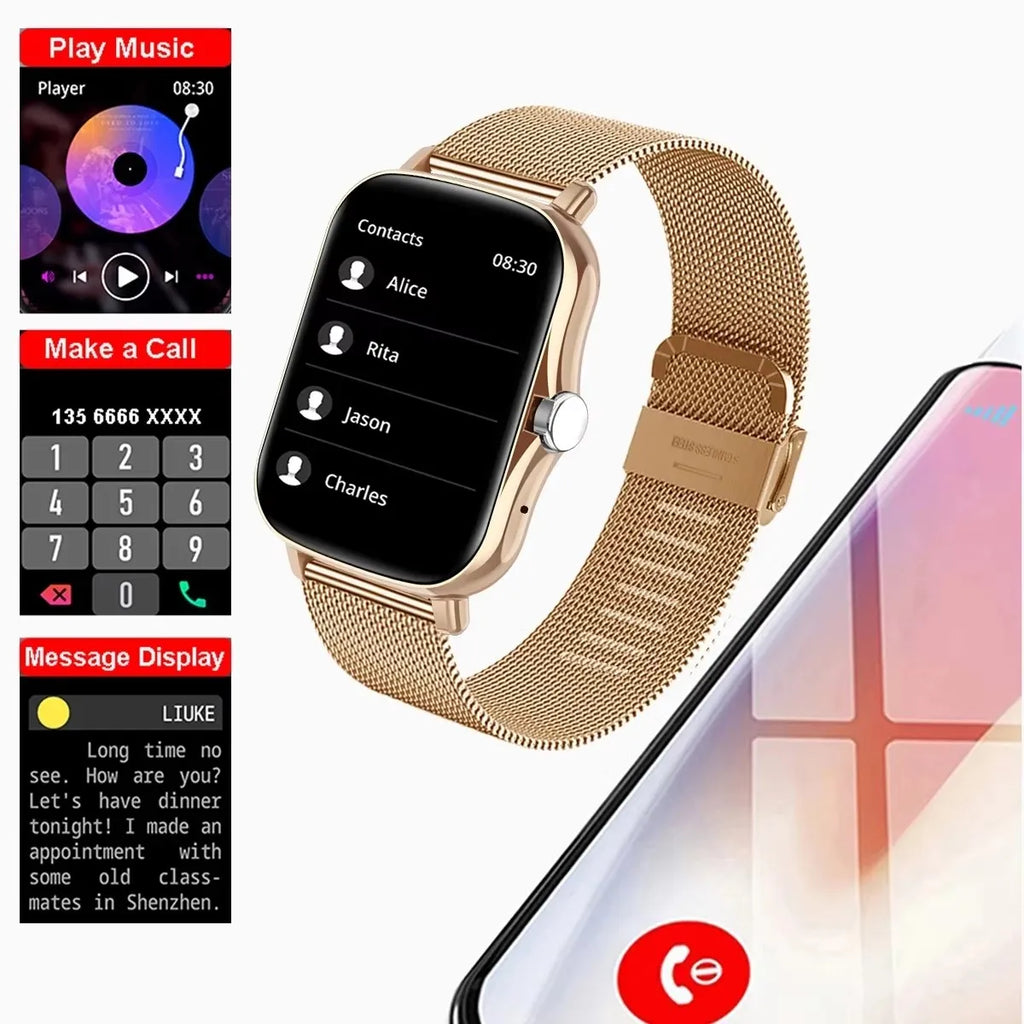 Smart Watch Bluetooth Fitness Tracker for Men and Women
