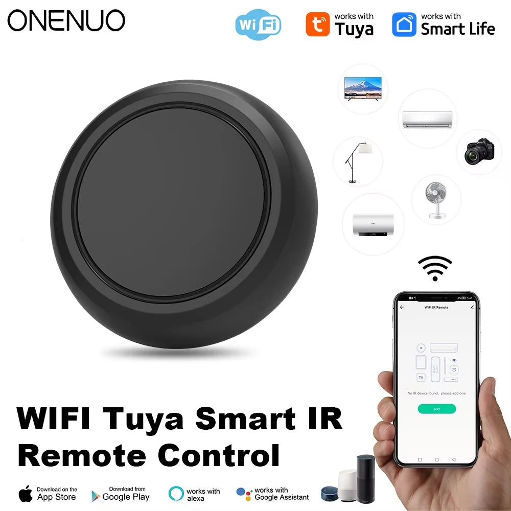Tuya WiFi Smart IR Remote Controller IRC03 for Home Devices