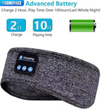 Sports Headband Bluetooth Earphones with Noise-Cancellation