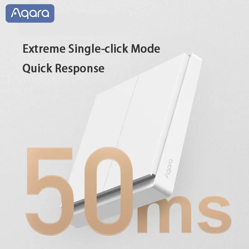 Aqara Smart Wall Switch E1 ZigBee Remote Control Light Switch