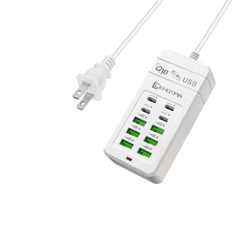 USB Charger Power Adapter with 1.2m Extension Cord