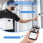 Wireless WiFi Video Doorbell HD Camera Night Vision Intercom