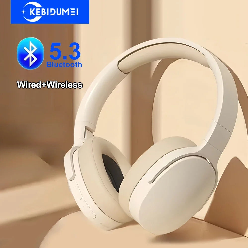 Bluetooth 5.3 Gaming Headset Foldable Wireless Earphones