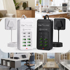 USB Charger Power Adapter with 1.2m Extension Cord