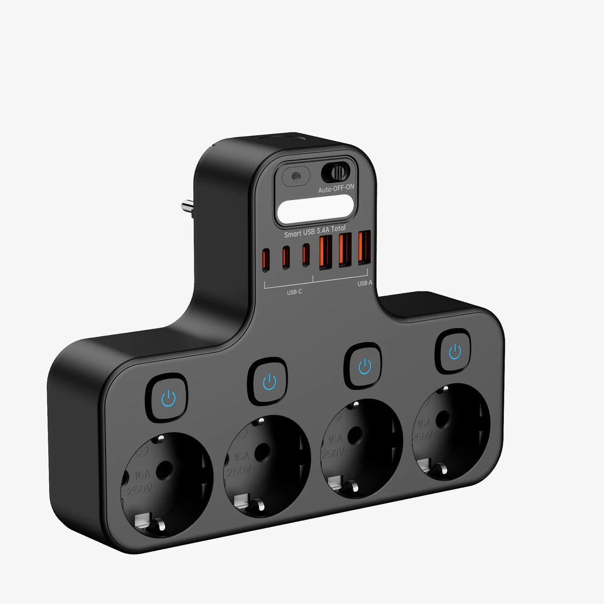 4000W Power Strip with USB C Ports by DODOYESANA