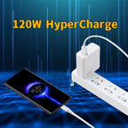 Xiaomi 120W Turbo Fast Charger Adapter for Redmi Note 11 12 13