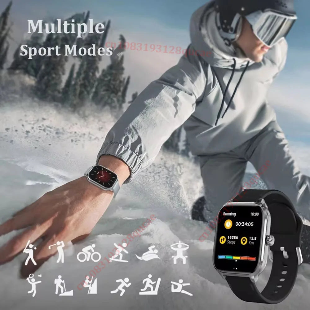 Ola Esporte 2026 Smart Watch 2.01 Inch Bluetooth Fitness Tracker