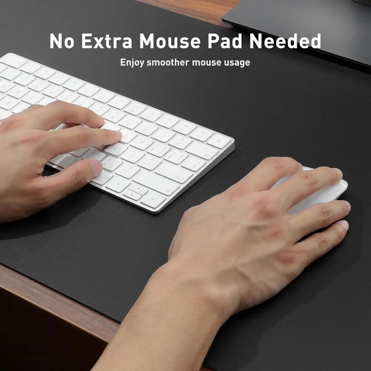 Large Waterproof PU Leather Desk Mat for Office and Home