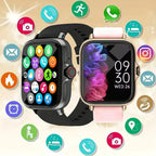 Smart Watch Bluetooth Fitness Tracker for Men and Women