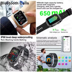 Smart Watch for Men Uric Acid and Body Fat Monitoring