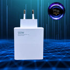 Xiaomi 120W Turbo Fast Charger Adapter for Redmi Note 11 12 13
