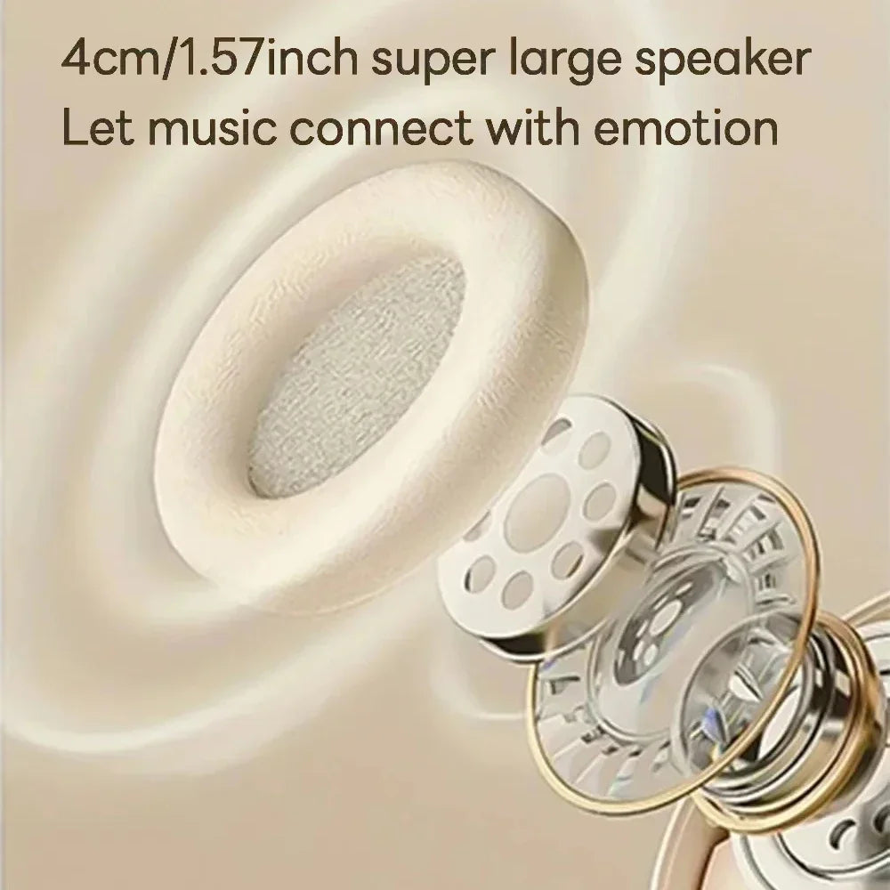 Bluetooth 5.3 Gaming Headset Foldable Wireless Earphones