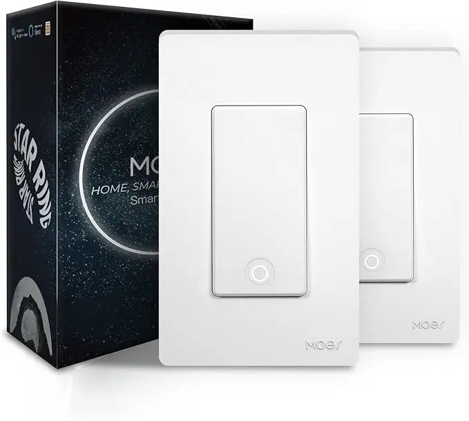 Tuya Smart WiFi Push Button Light Switch by MOES