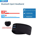Sports Headband Bluetooth Earphones with Noise-Cancellation