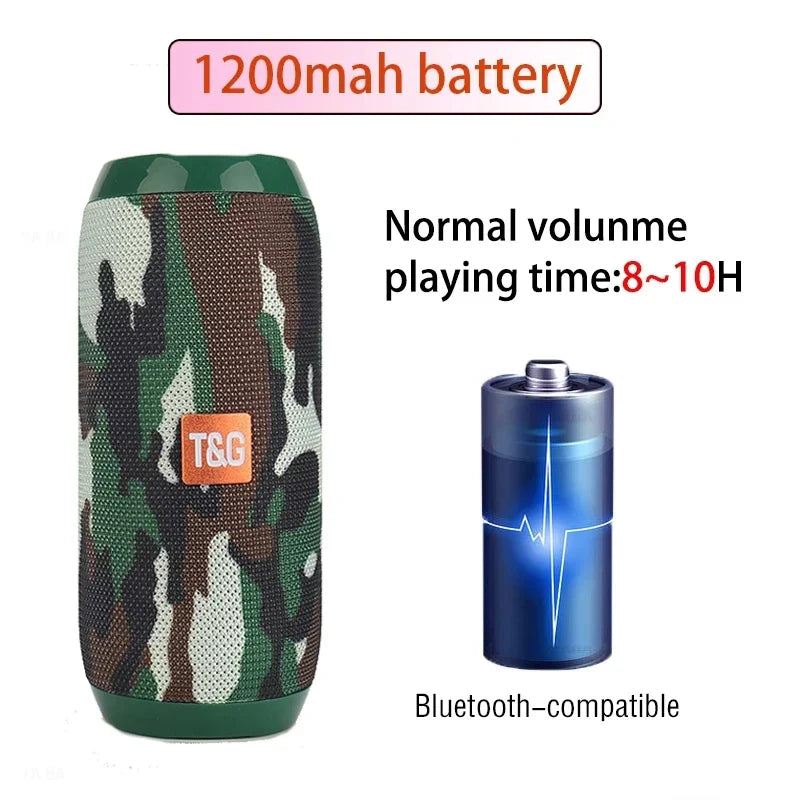Bluetooth Portable Speaker T&G TG117