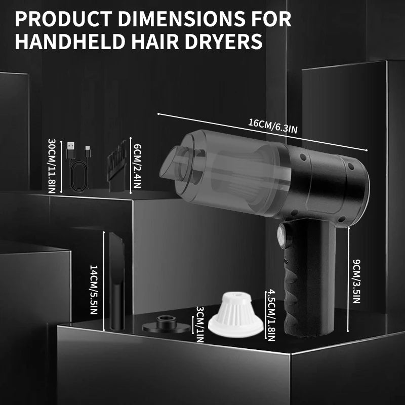 15000PA Handheld Car Vacuum Cleaner Cordless Multi-Use