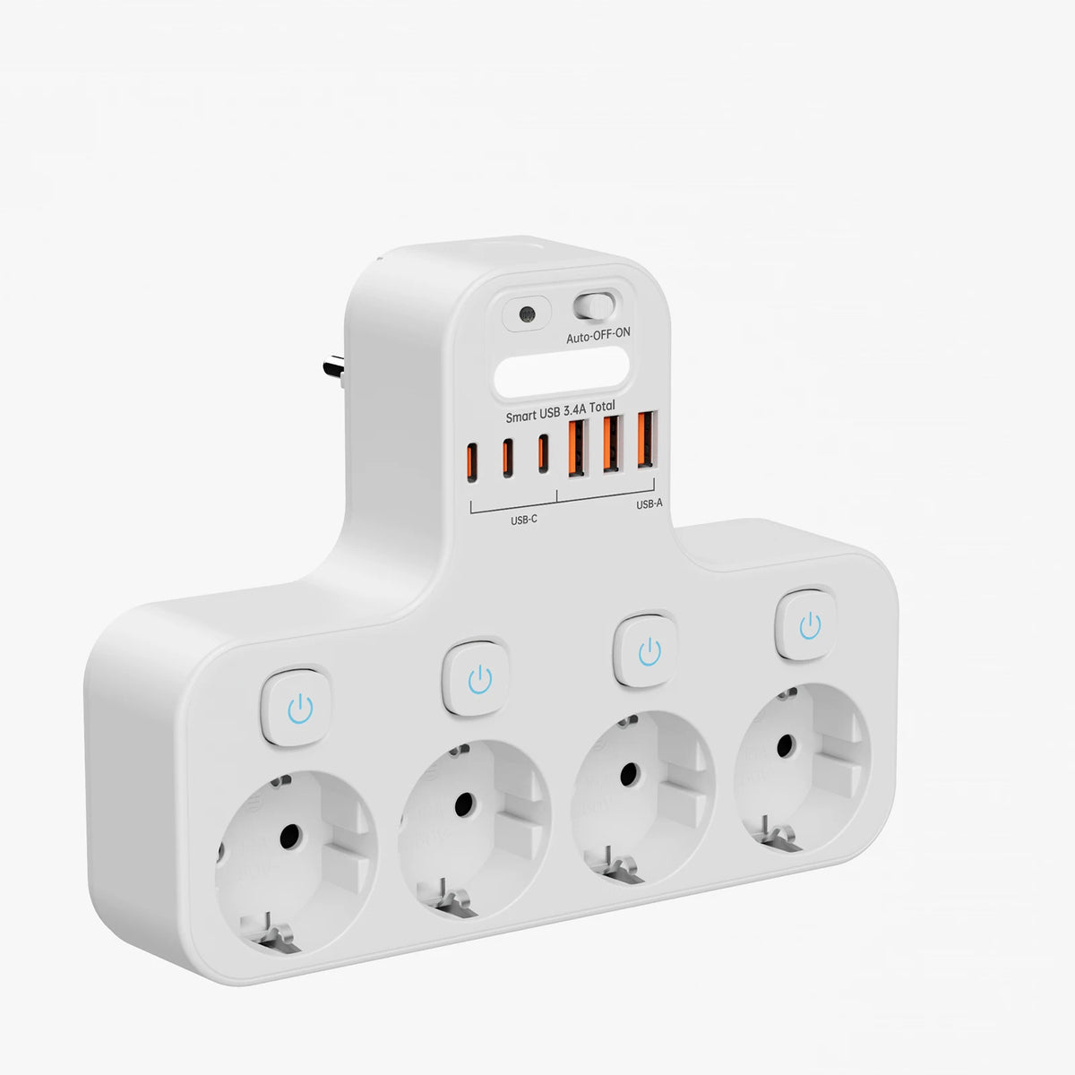 4000W Power Strip with USB C Ports by DODOYESANA