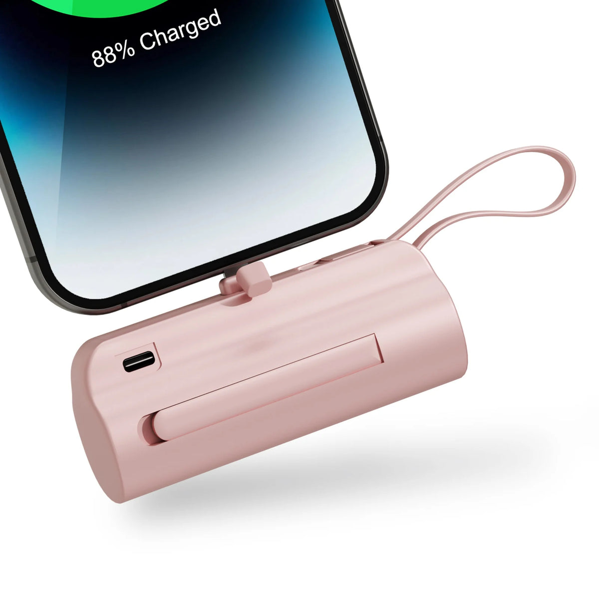 4500mAh Mini Power Bank Portable Charger Dual USB-C Black