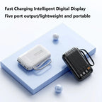 VIVO Mini Power Bank 500000mAh with 4 Built-in Cables