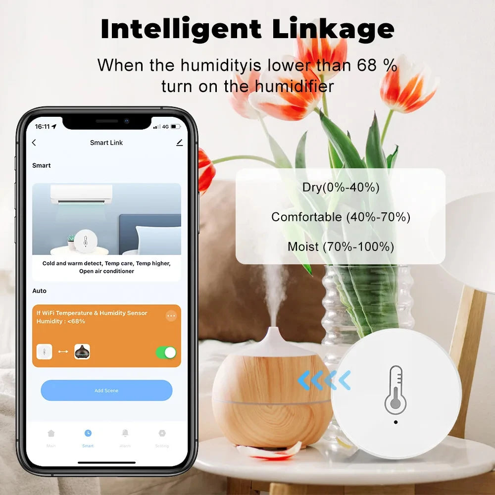 Tuya Zigbee Temperature and Humidity Sensor