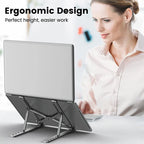 Aluminum Alloy Adjustable Laptop Holder Stand Portable