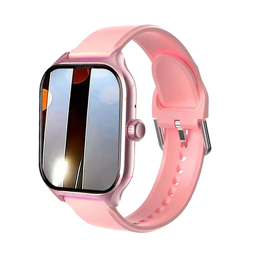 Ola Esporte 2026 Smart Watch 2.01 Inch Bluetooth Fitness Tracker